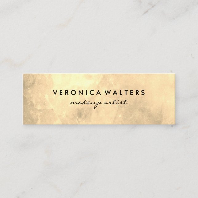 Moderne Goldene Loyalität Treuekarte (Vorderseite)