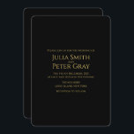 Moderne Goldhochzeit Einladung<br><div class="desc">Moderne Goldhochzeit Einladung. Sie können den gesamten Text auf dieser Karte anpassen. Diese schöne und einzigartige goldgeschriebene Hochzeitseinladung kommt mit weißem Umschlag. Passen Sie den gesamten Text auf dieser Karte an. Es ist in einfacher und eleganter goldener Typografie geschrieben. Sie können es anpassen, indem Sie auf die Schaltfläche (Personalisieren) drücken....</div>