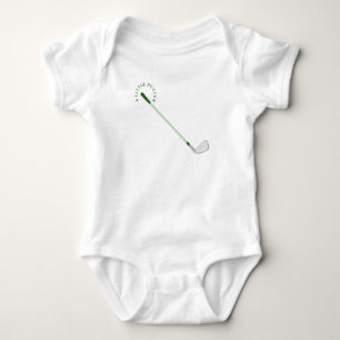 Moderne Golf Baby Dusche Strampler