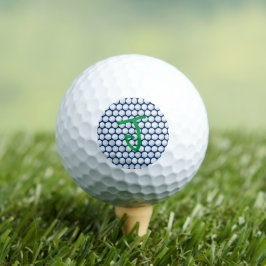 Moderne Golf Balls Blue White Green Teens Golfball
