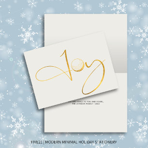 Moderne Golf Joy & Peace - Weihnachten