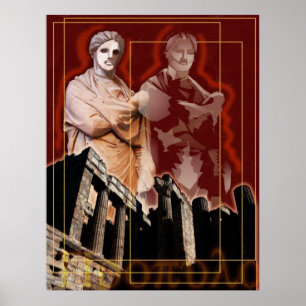 Moderne Göttin Poster