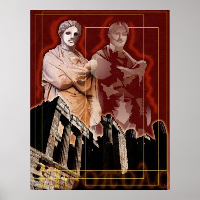 Moderne Göttin Poster (Vorne)