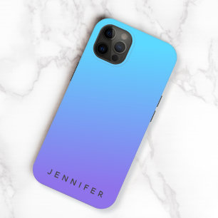 Moderne Gradient Fade   Blue Lila Lagoon Cooler Sp Case-Mate iPhone Hülle