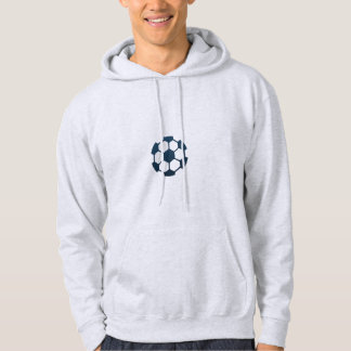 Moderne Gradient-Fußball-Sweatjacke Hoodie