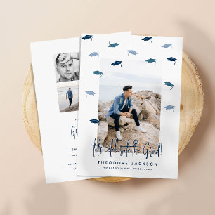 Moderne Graduate Abschluss Celebration Einladung