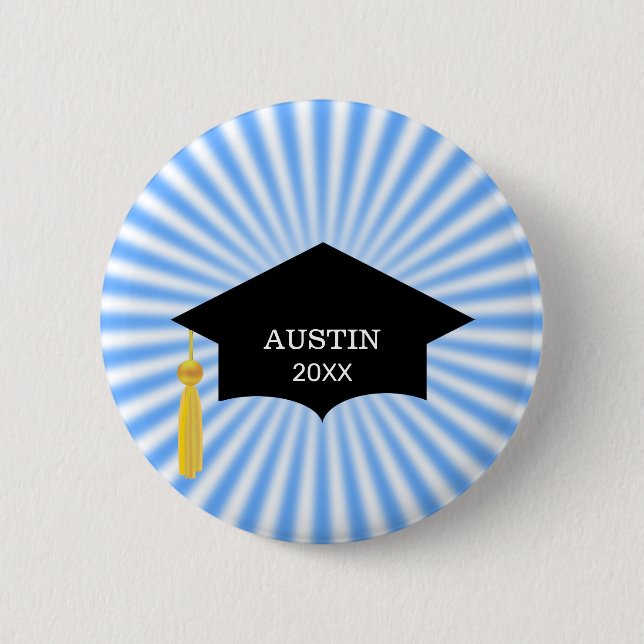 Moderne Graduierung Button (Vorderseite)