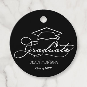 Moderne Graduierungspartei Geschenkanhänger