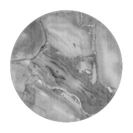 Moderne graue Imitate Marmorsteinfassplatte Schneidebrett