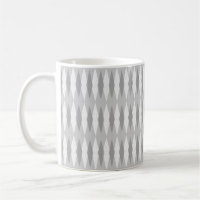 Moderne graue Raute Tasse des Mittelalters
