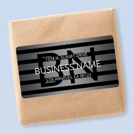 Moderne graue und horizontale schwarze Streifen