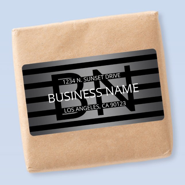 Moderne graue und horizontale schwarze Streifen (Von Creator hochgeladen)