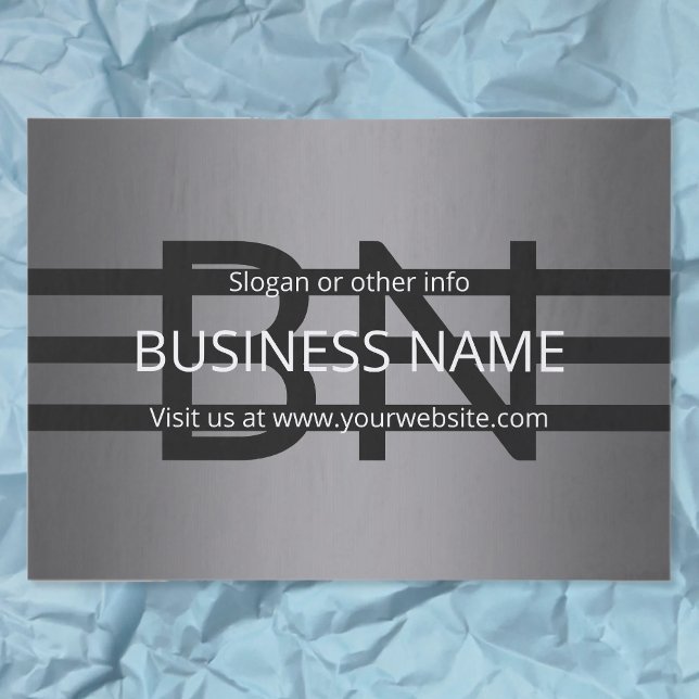 Moderne graue und horizontale schwarze Streifen Seidenpapier (Von Creator hochgeladen)