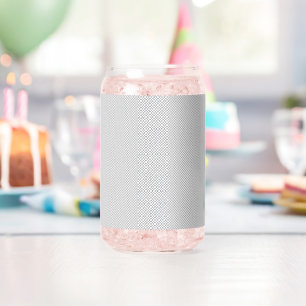 Moderne graue Weihnachts-Geschenkverpackung Dosenglas