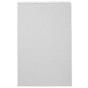 Moderne graue Weihnachtspapier-Geschenkverpackung Kalender