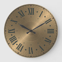 Moderne Gravur-Gold-Metallplatte Abstrakt Spiral