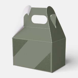 Moderne Green Diagonal Gevor Box Geschenkschachtel