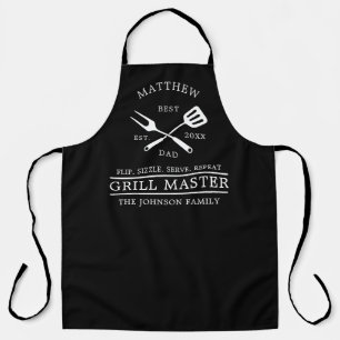 Moderne GRILLEN Grill Master Fathers Day Geschenke Schürze