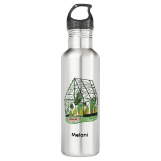 Moderne Grüne Botanische Gewächshaus Edelstahlflasche
