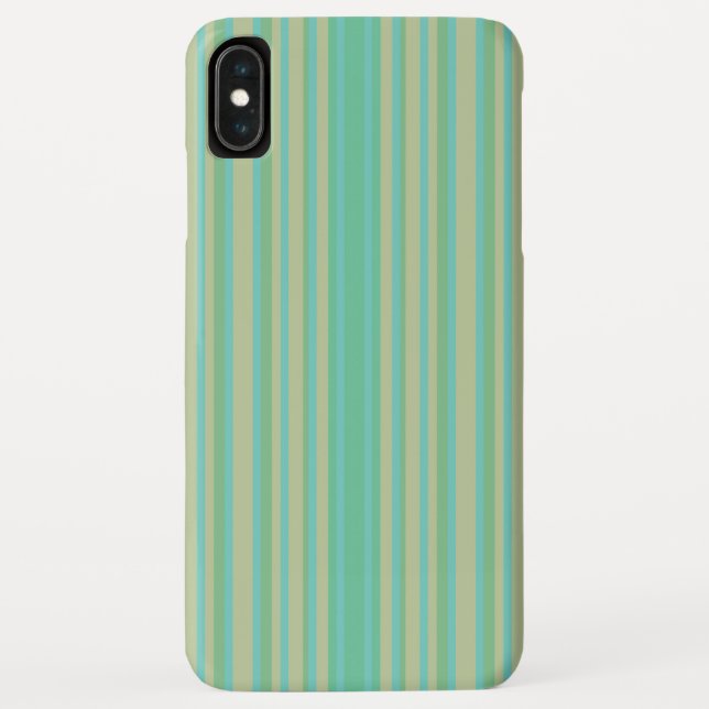 Moderne grüne Case-Mate Barely There iPhone XS Max Hülle (Rückseite)