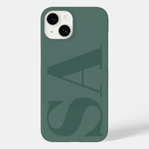 Moderne grüne erste minimale zeitgenössische Case-Mate iPhone 14 hülle