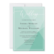 Moderne, grüne geometrische Handschrift