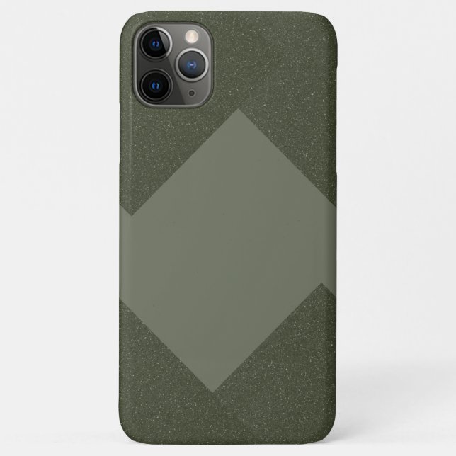 Moderne, grüne iPhone-Case Case-Mate iPhone Hülle (Rückseite)