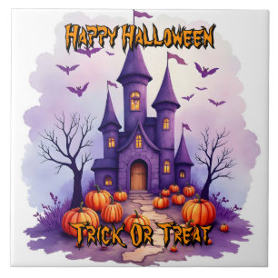 Moderne Halloween Gruselige Süße Kollektion Fliese