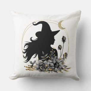 Moderne Halloween Hexe Kissen