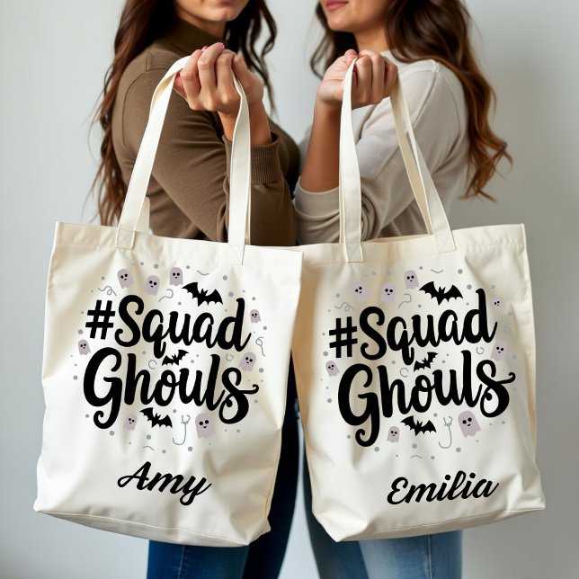 Moderne Halloween Squad Ghouls Bag für Freunde Tragetasche (Von Creator hochgeladen)