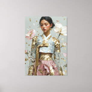 Moderne Hanbok-Kunstprint Leinwanddruck