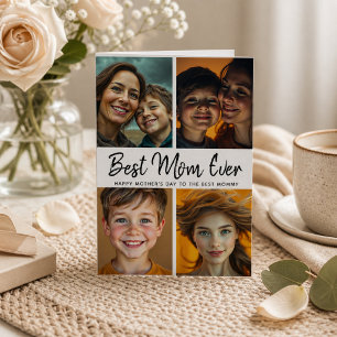 Moderne handgeschriebene Beste Mama überhaupt Benu Karte