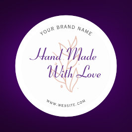 Moderne Handschrift Typografie Sticker