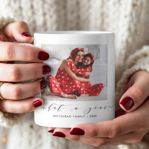 Moderne Handschrift - Urlaub im Foto Kaffeetasse