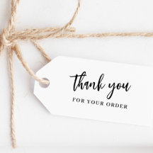 Moderne Handschrift Vielen Dank für Ihre Bestellun