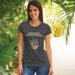 Moderne Hanukkah Funny Dreidel Champion Mama T-Shirt<br><div class="desc">Feiern Sie Hanukkah mit Stolz und Spaß während der Ansammlung mit der ganzen Familie. Dieses Festivalgrafik-Design ist ein perfektes Geschenk für die Ferien. Ob für Ihren Nachbar,  Familie,  Ehemann,  Onkel oder Freund</div>
