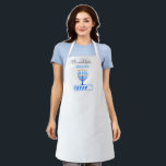 Moderne Hanukkah Funny Menorah Loading Schürze<br><div class="desc">Moderne Hanukkah Funny Menorah Loading Schürze</div>