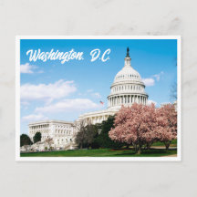 Moderne Hauptstadt Gebäude Washington DC Postcard