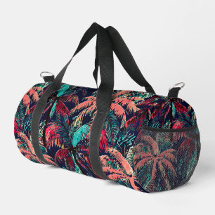 Moderne hawaiianische Druckvogel mit Paradiesmuste Duffle Bag