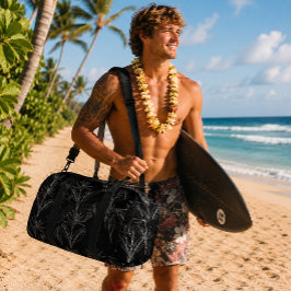 Moderne hawaiianische Druckvogel mit Paradiesmuste Duffle Bag