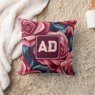 Moderne Heimdekoration Rose Family Kissen