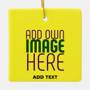 MODERNE, HELL-GELB-BILD-TEMPLATE KERAMIKORNAMENT