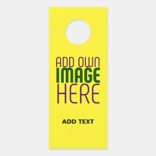MODERNE, HELL-GELB-BILD-TEMPLATE TÜRANHÄNGER