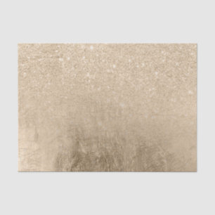 Moderne helle GoldGlitter ombre Folien-Glitzern Seidenpapier