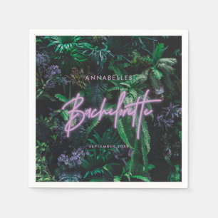 Moderne, helle lila, gürtelnere Bachelorette Serviette