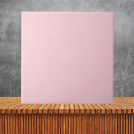 Moderne, hellrosa Schlichte Solid Color Fliese<br><div class="desc">Die Schlichte Solid Color Keramik Tile von Modern Light Pink ist eine elegante und zeitgenössische Ergänzung Ihres Raumes. Mit seiner sanften und zarten hellrosa Farbe verleiht diese Kachel jedem Zimmer eine Touch von Eleganz und Charme. Diese Kachel ist perfekt geeignet, um Ihre Küche, Ihr Bad oder andere Bereiche mit einem...</div>