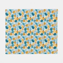 Moderne Herbsterscheinungen lassen Aquarellfarben  Fleecedecke