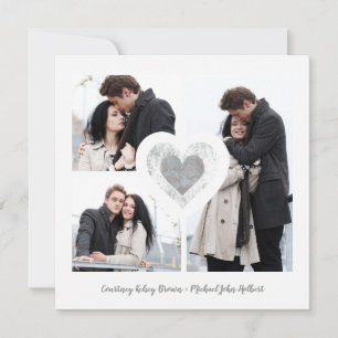 Moderne Herzen 3 Fotos Engagement Romantische Sess Save The Date