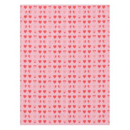 Moderne Herzen Tischdecke