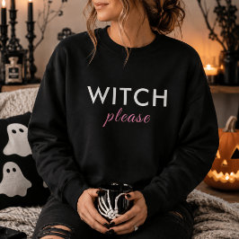 Moderne Hexe Bitte Halloween Shirt - Trendy T-Shir